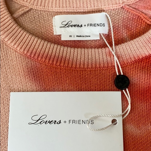 {SET} Lovers + Friends Sierra Set Pink Tie Dye XS NWT 💗 - Picture 10 of 11